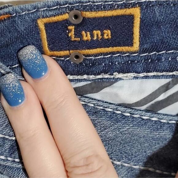 ROCK Revival Luna bootcut jeans size 27x34 - Picture 9 of 10